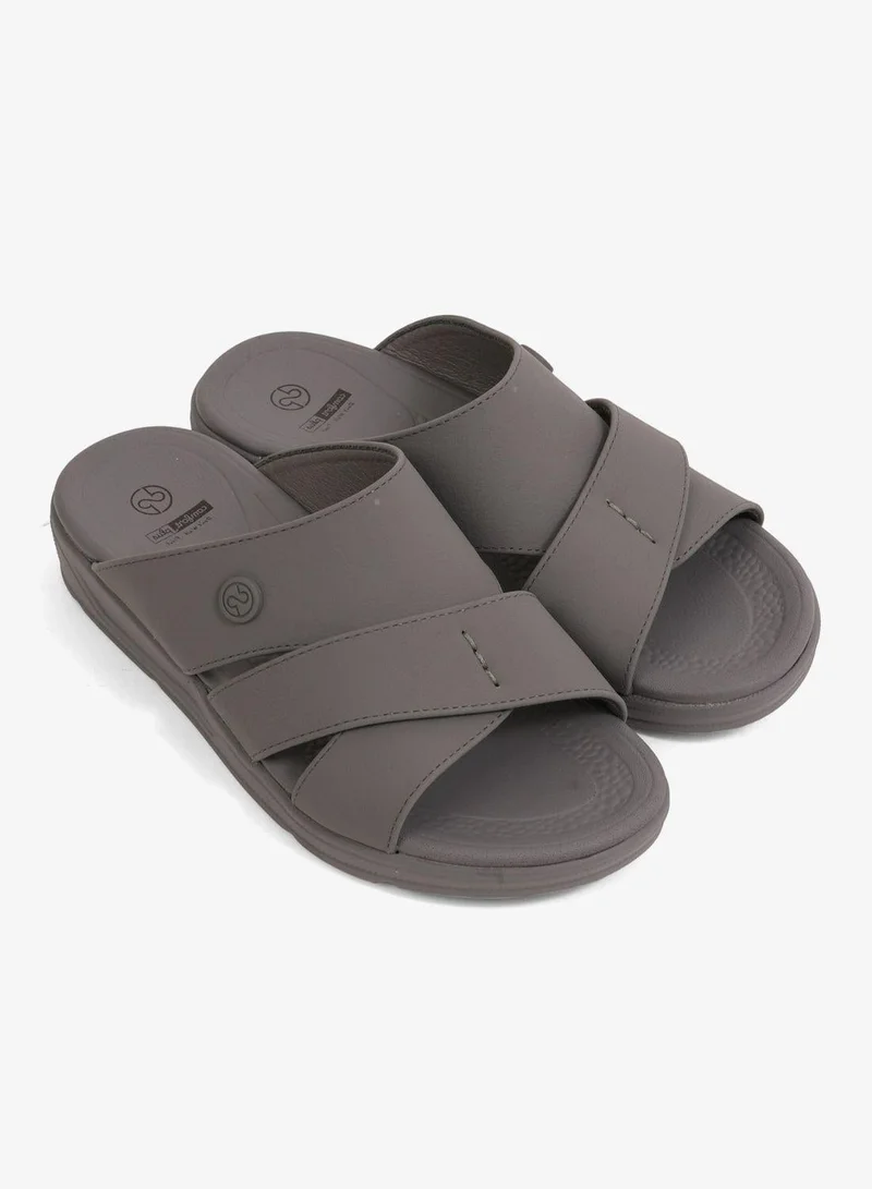 كومفورت بلس صنادل أطفال مريحة بلس رمادية